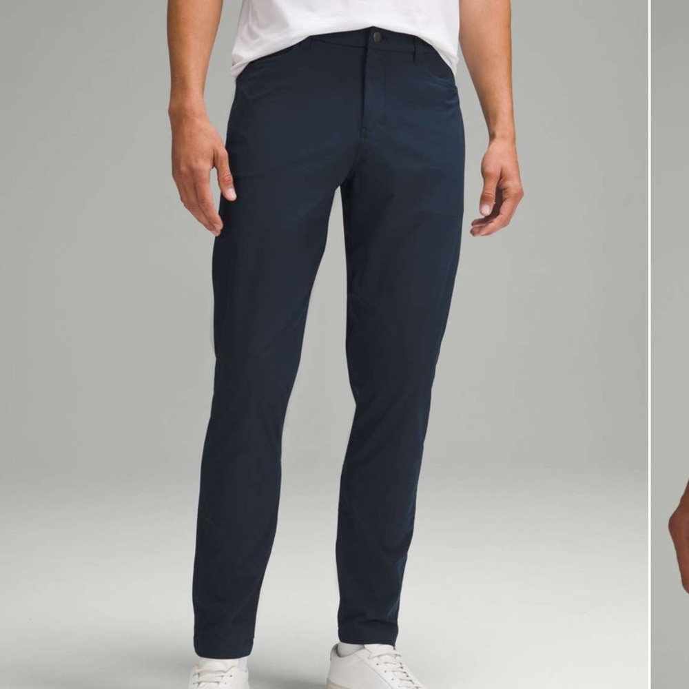 Lululemon ABC navy slim pants *warpstreme
